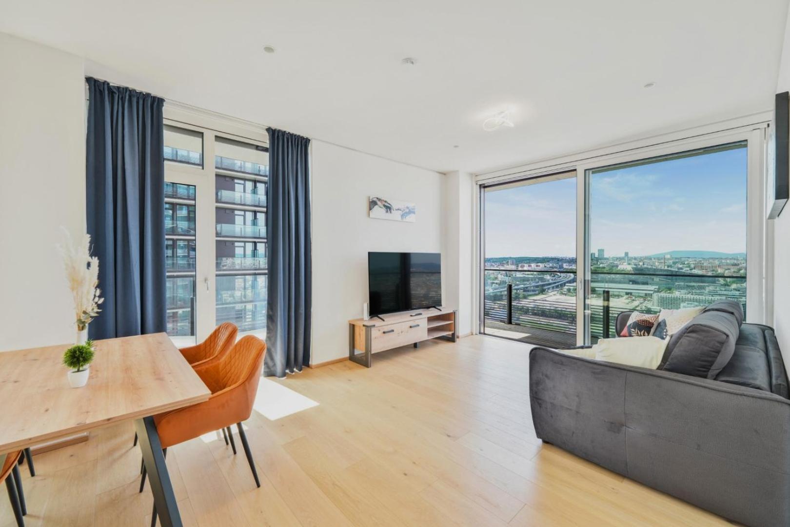 Luxury Penthouse I Rooftop Pool I Self Check-In Wien Exterior foto