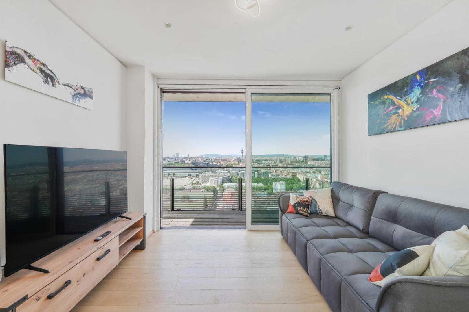 Luxury Penthouse I Rooftop Pool I Self Check-In Wien Exterior foto